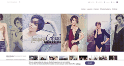 Desktop Screenshot of lauren-cohan.com