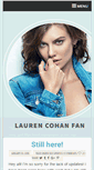 Mobile Screenshot of lauren-cohan.org